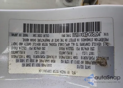 2013 Mazda Cx-9 Touring из США, поврежденный, VIN JM3TB2CA6D0416588